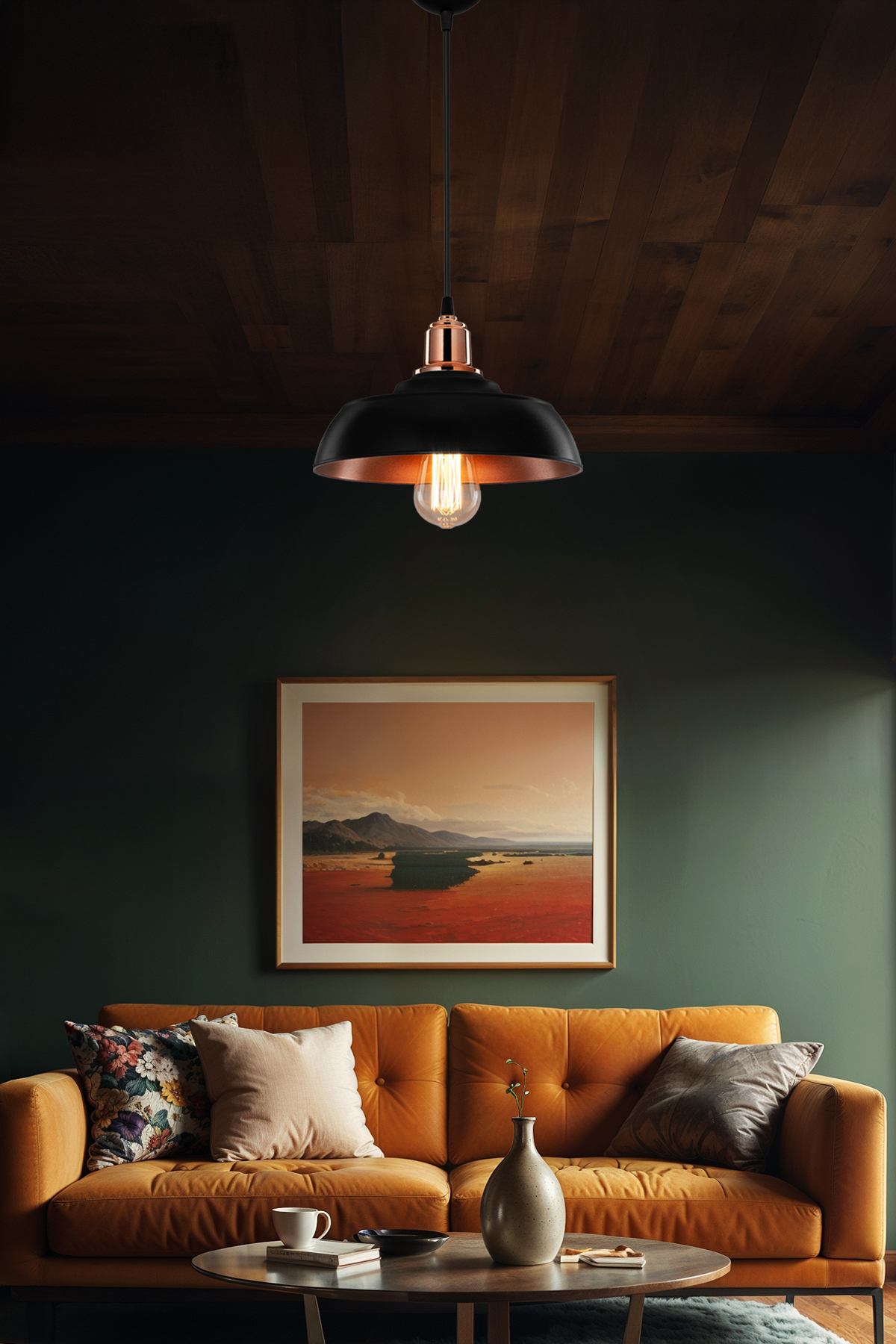 MDL.5329 KARYA SİYAH-BAKIR TEKLİ SARKIT (BAKIR KUKALI)